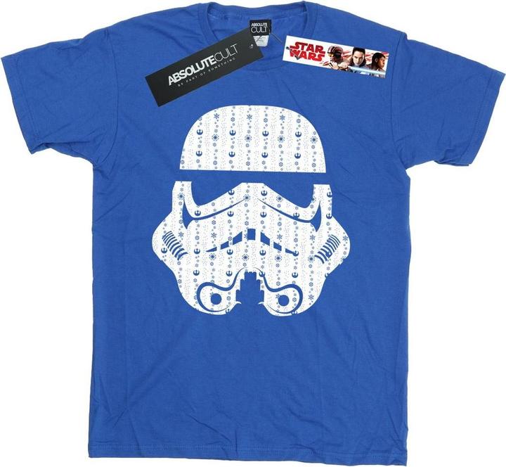 Produktbild Star Wars Christmas Stormtrooper Helmet TShirt (XXL)
