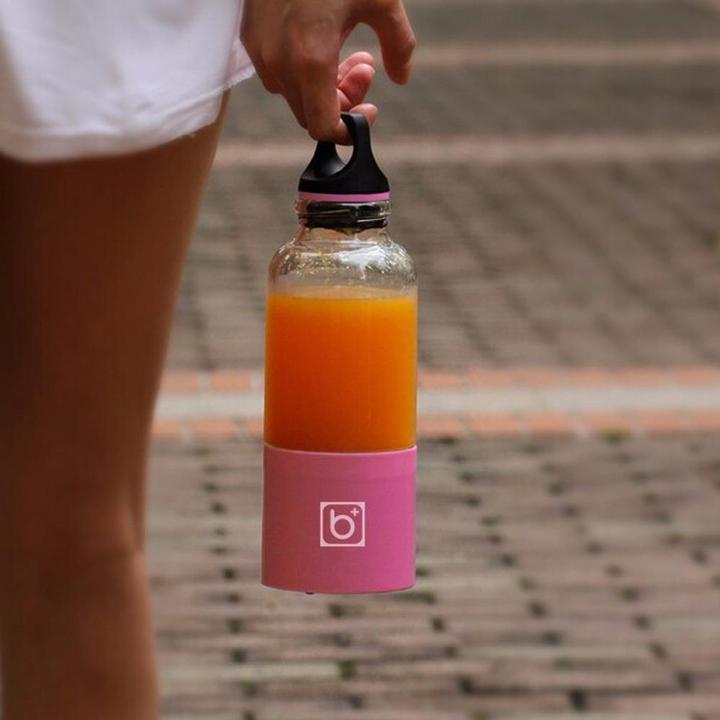 Produktbild JTI Tragbarer USB-Mixer - 50 cl - Pink (60 W)