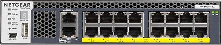 Actual product image Netgear XSM4316S: 16 port managed switch (18 ports)
