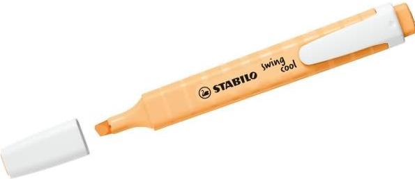 Actual product image STABILO swing cool Pastel highlighter (Soft orange, 4 mm, 1 x)