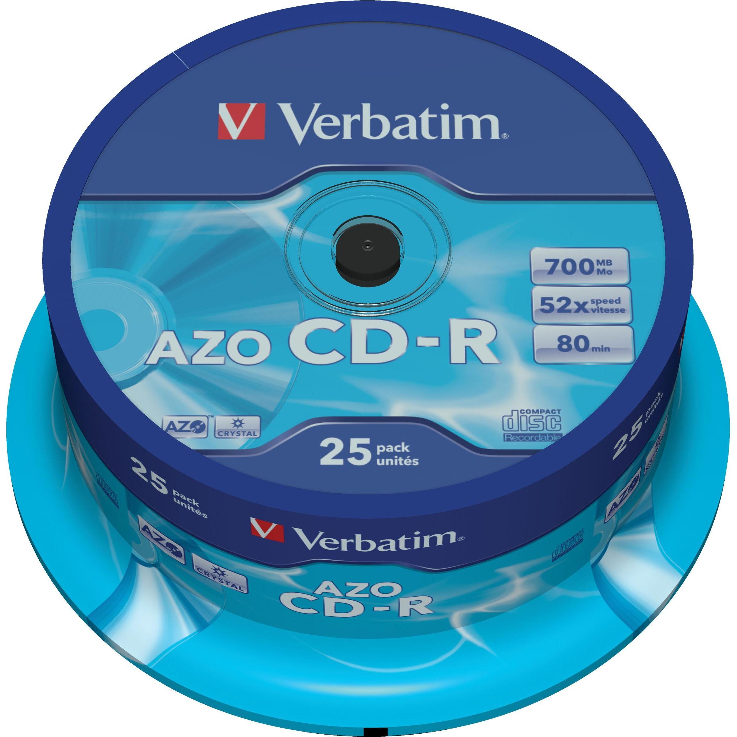Verbatim Cd-R (25 x), Optischer Datenträger