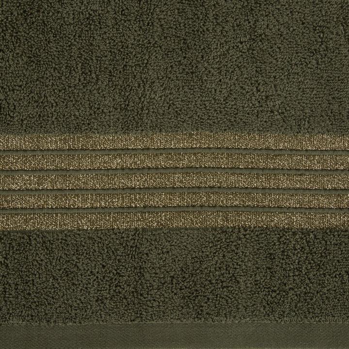 Produktbild Eurofirany Baumwolllila -Handtuch mit Stripphalter mit glänzendem Faden, 500 g/m2 50 x 90 cm (50 x 90 cm)