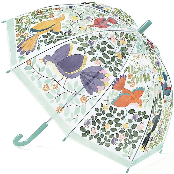 Productafbeelding Djeco Paraplu bloemen en vogels 70x68cm