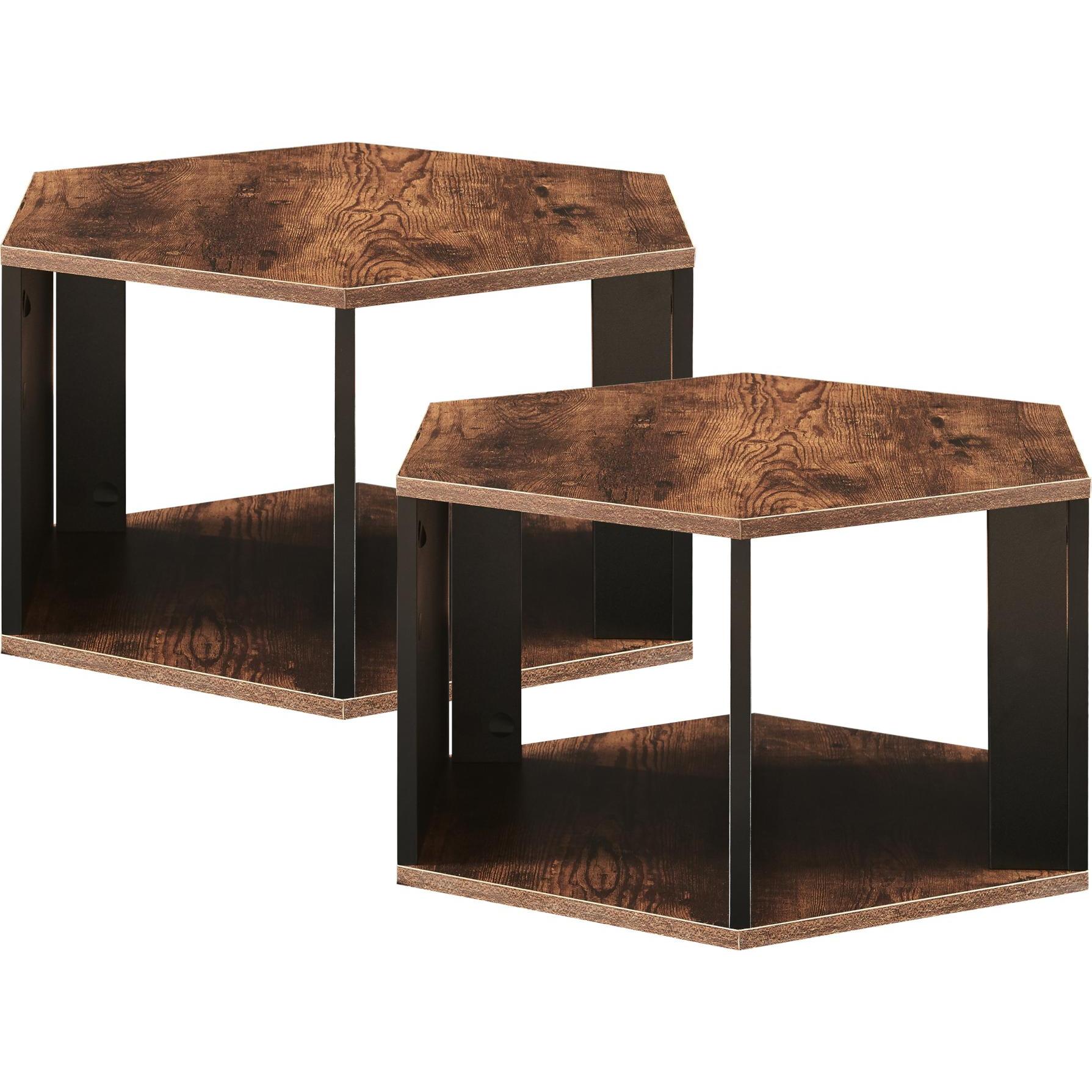 Thumbnail - En.Casa, Couchtisch + Beistelltisch, Tervola (32 x 60 x 53 cm)