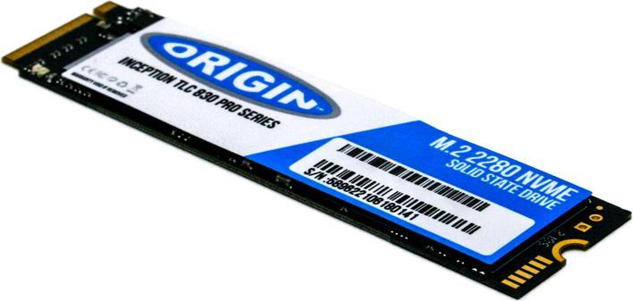 Produktbild Origin Storage PCIE M.2 NVME SSD PCI Express 3.1 3D TLC (4000 GB, M.2)