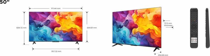 Image du produit TCL 50P61B (50", LED, 4K)