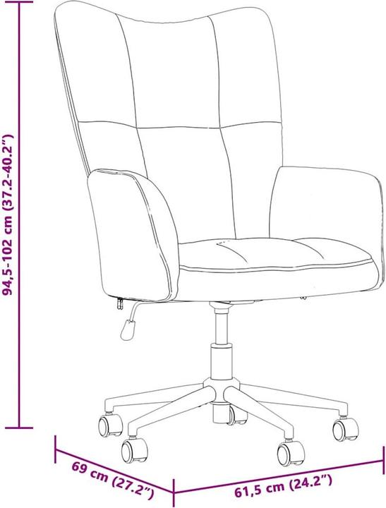 Produktbild VidaXL Relaxstuhl