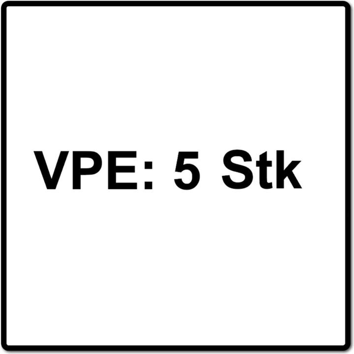 Productafbeelding Fein E-Cut Precision Starlock zaagblad 50 x 65 mm 5 stuks ( 63502230230 ) HCS staal