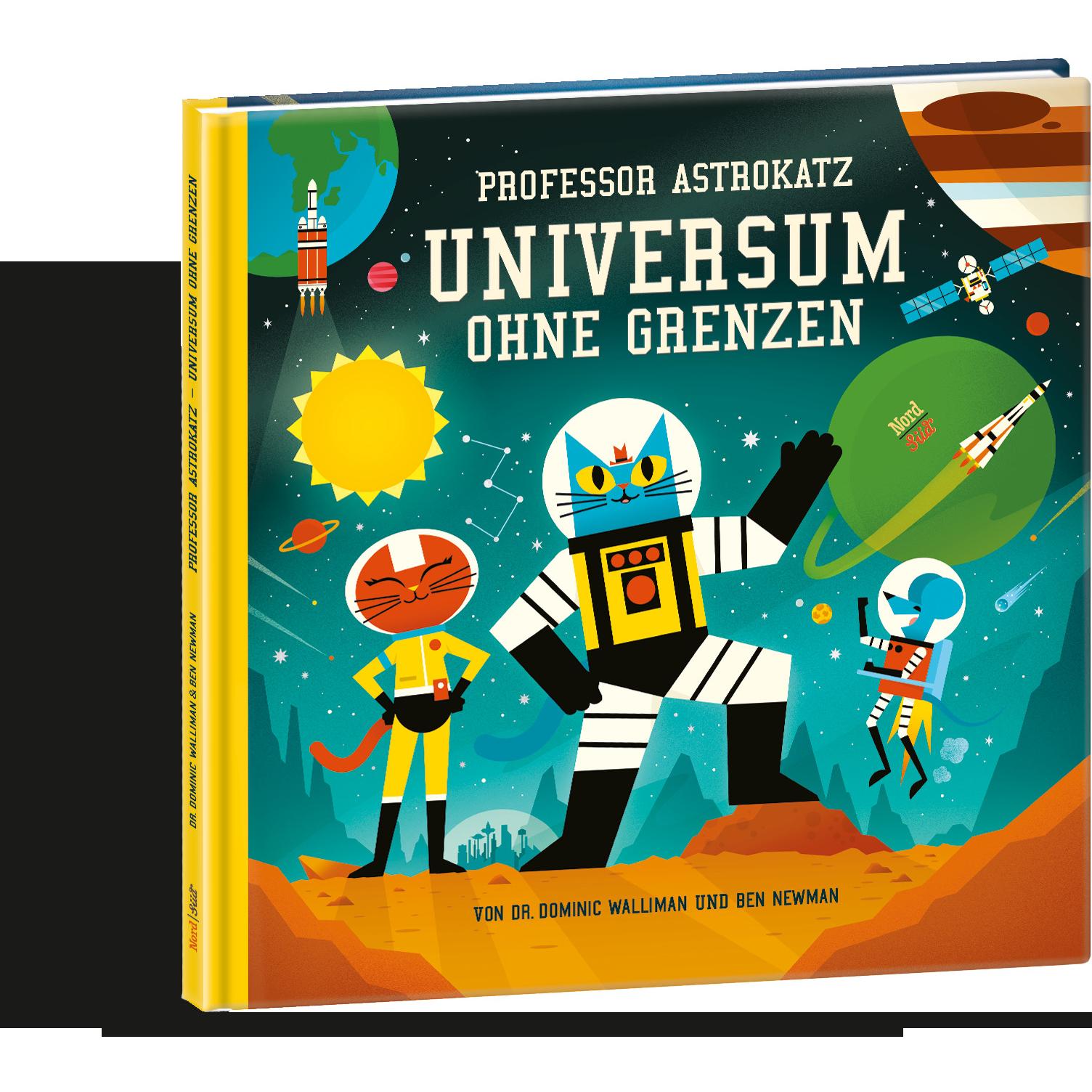 Professor Astrokatz Universum ohne Grenzen, Kinderbücher von Dominic Walliman