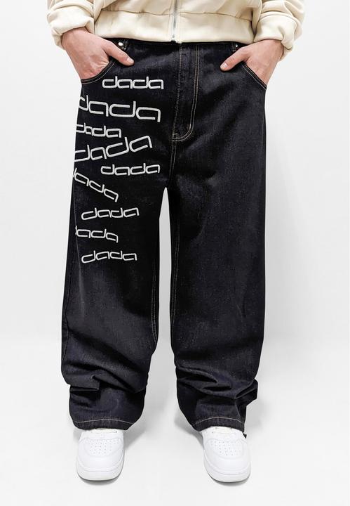 Immagine prodotto Dada Supreme Jeans Baggy con ricamo a grandi lettere - 179923 (32)