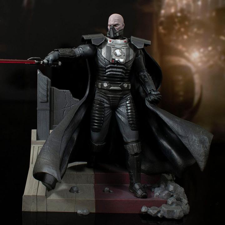 Actual product image Gentle Giant Star Wars: The Old Republic Gallery PVC Statue Darth Malgus heo European Exclusive 25 cm