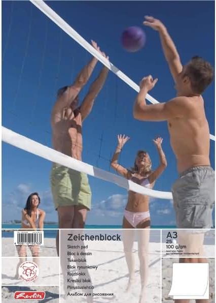 Actual product image Herlitz Drawing pad A3/25 (A3)