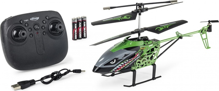 Carson Modellsport Easy Tyrann 280 2.4G 100% RTF verde Elicottero RC RtF