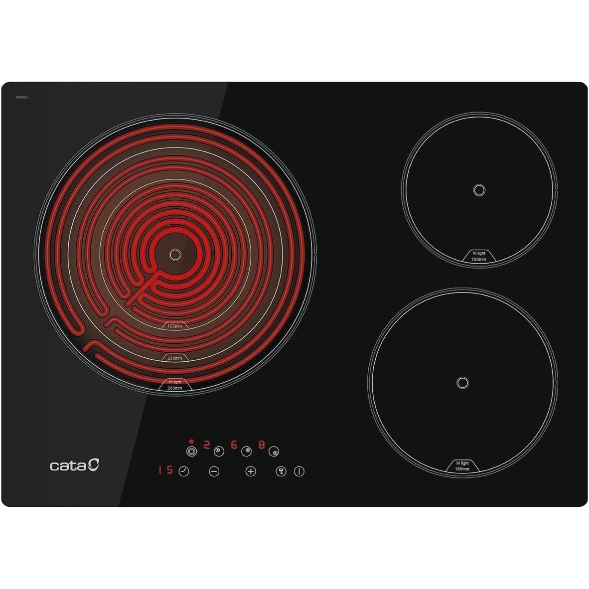 Cata Nero Tt 5003 /G, Piano Di Cottura,