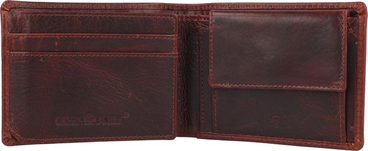 Immagine prodotto Greenburry Portafoglio robusto con protezione RFID in pelle 11,5 cm