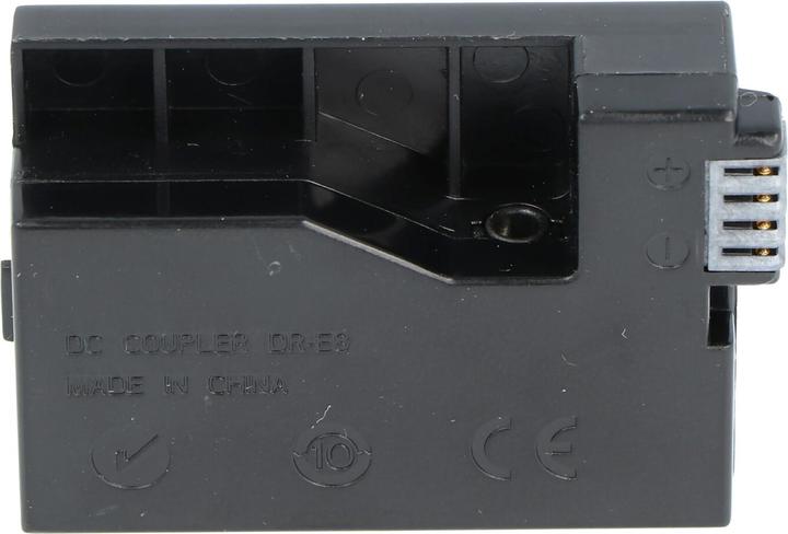 Produktbild AccuCell Netzteil passend für Canon EOS 550D, 600D, 650D, 700D, ACK-E8 (Netzadapter)