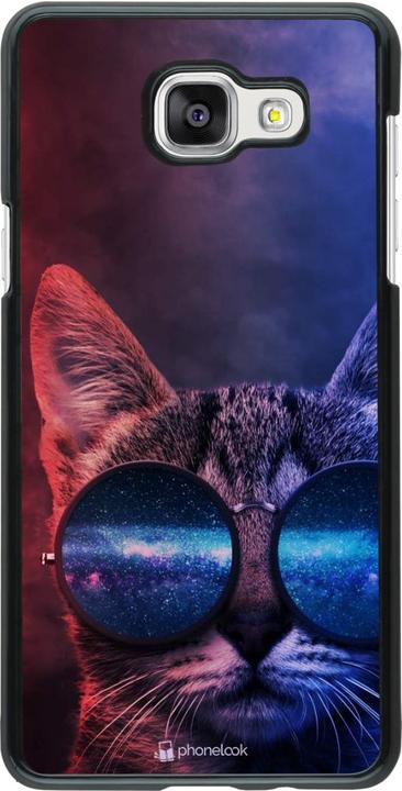 Actual product image PhoneLook Cover Red Blue Cat Glasses (Samsung Galaxy A5 (2016))