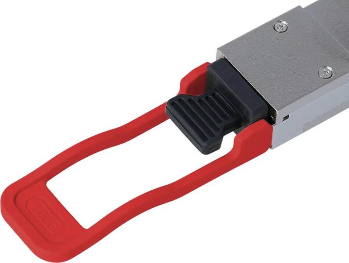 Actual product image BlueOptics Alcatel-Nokia 3HE16558AA compatible QSFP28 BO28LIC680D