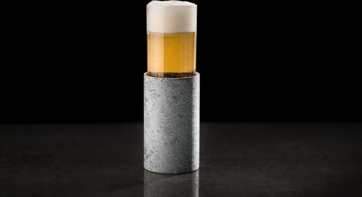 Produktbild Hukka Design Trinkglas mit Steinsockel 0.33 l Villee 33 (0.33 l)