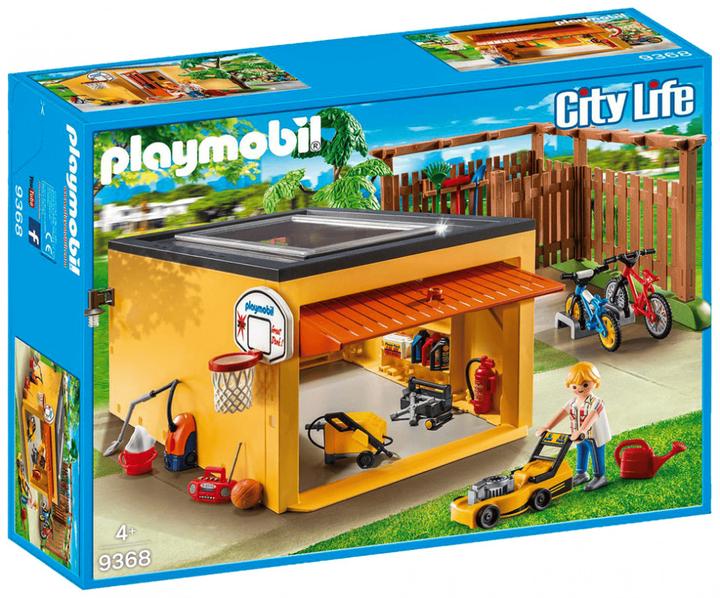Produktbild Playmobil Garage mit Fahrradabstellplatz (9368, Playmobil City Life)