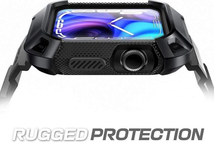 Actual product image Supcase UNICORN BEETLE PRO Apple Watch 4/5/6/7 / SE (44/45 MM) BLACK (44 mm)