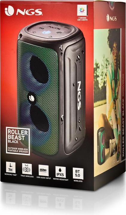 Actual product image NGS Roller beast black (7 h)