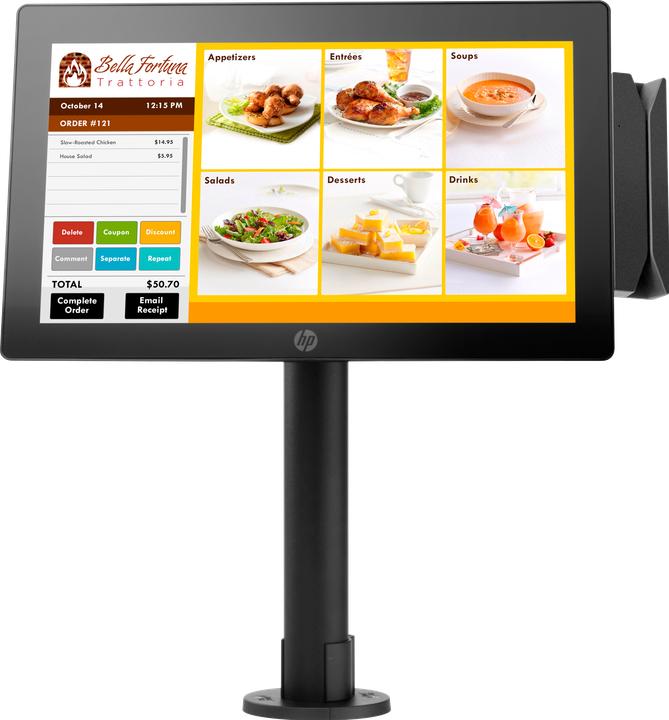 Actual product image HP RP9 Integrated Dual Head MSR (USB 2.0)