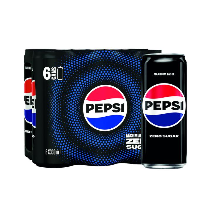Produktbild Pepsi Zero (6 x 33 cl)