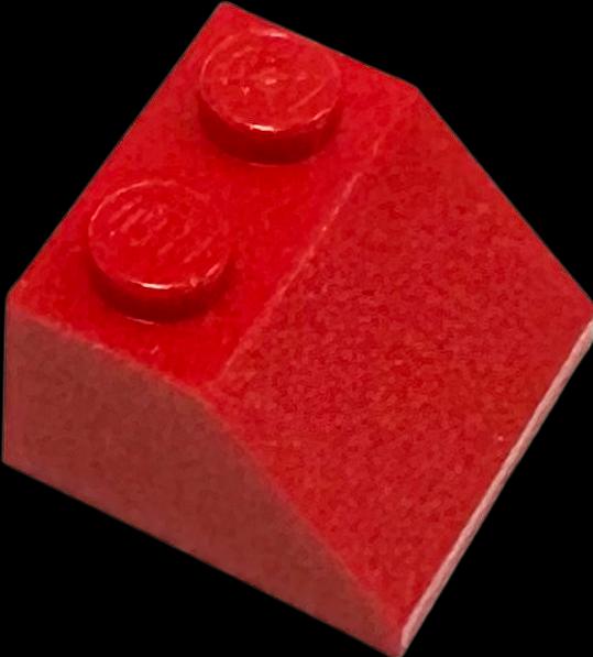 Produktbild LEGO 2x2 Dachsteine Rot - Slope Roof Red 3039 NEU! Menge 250x (3039, LEGO Classic)