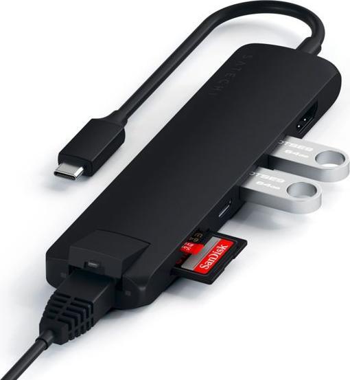Produktbild Satechi ST-UCSMA3K (USB-C, 7 Ports)