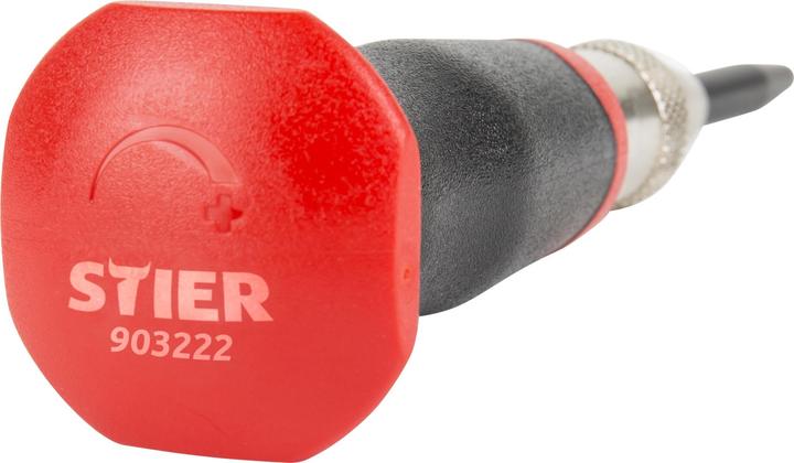 Produktbild Stier Automatik-Körner mit Handschutz L. 95 mm