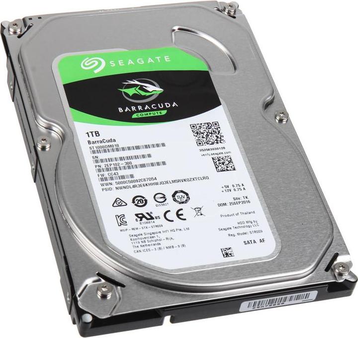 Immagine prodotto Seagate BarraCuda (1 TB, 3.5", CMR)