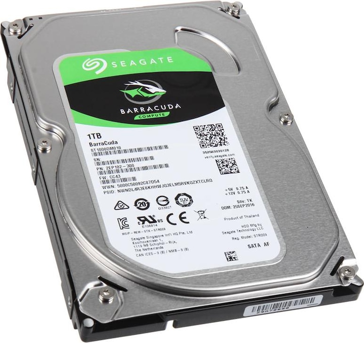 Actual product image Seagate BarraCuda (1 TB, 3.5", CMR)