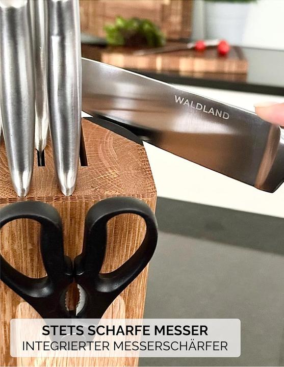 Produktbild Waldland 7-teiliges Messerblock-Set