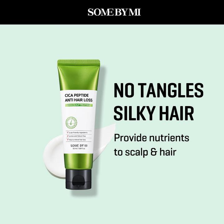 Actual product image Some By Mi Cica Peptide Anti Hair Loss Derma Scalp Treatment (50 ml)