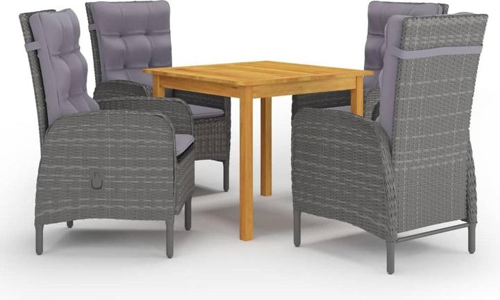 Produktbild vidaXL Garten-Essgruppe (85 x 85 x 74 cm)