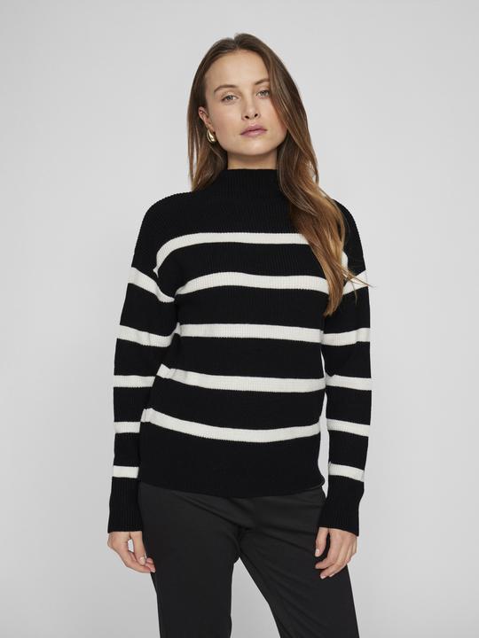 Produktbild Vila Gestreifter Strickpullover (XL)