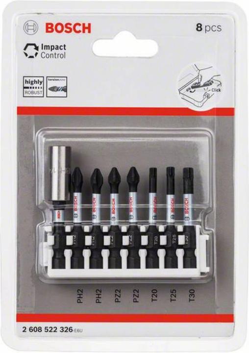 Productafbeelding Bosch Professional Zubehör Bit inlay impact controle (Zeskantbus TX)