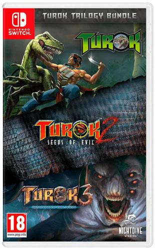 Produktbild U&I Entertainment Turok Trilogy Bundle SWITCH PEGI (Switch, EN)
