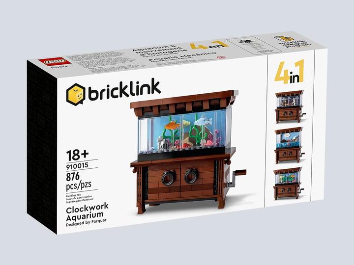 Produktbild Bricklink Uhrwerk-Aquarium