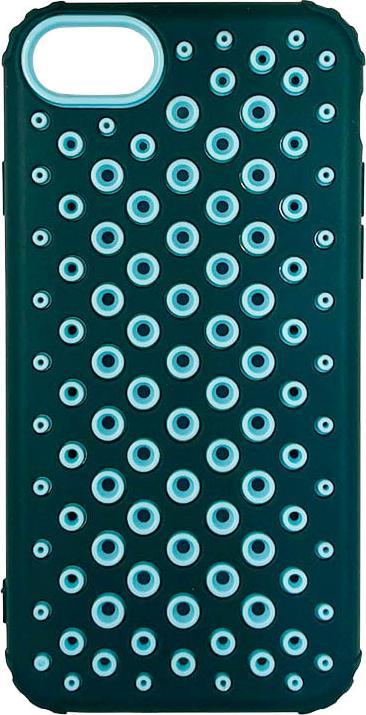 Actual product image RPD iPhone 7/8/SE2020/SE 2022 - Perforated Case, Shockproof & Stylish, Dark Blue-Turquoise (Apple iPhone 8, Apple iPhone 7, Apple iPhone SE (2nd Gen), Apple iPhone SE (3rd Gen))