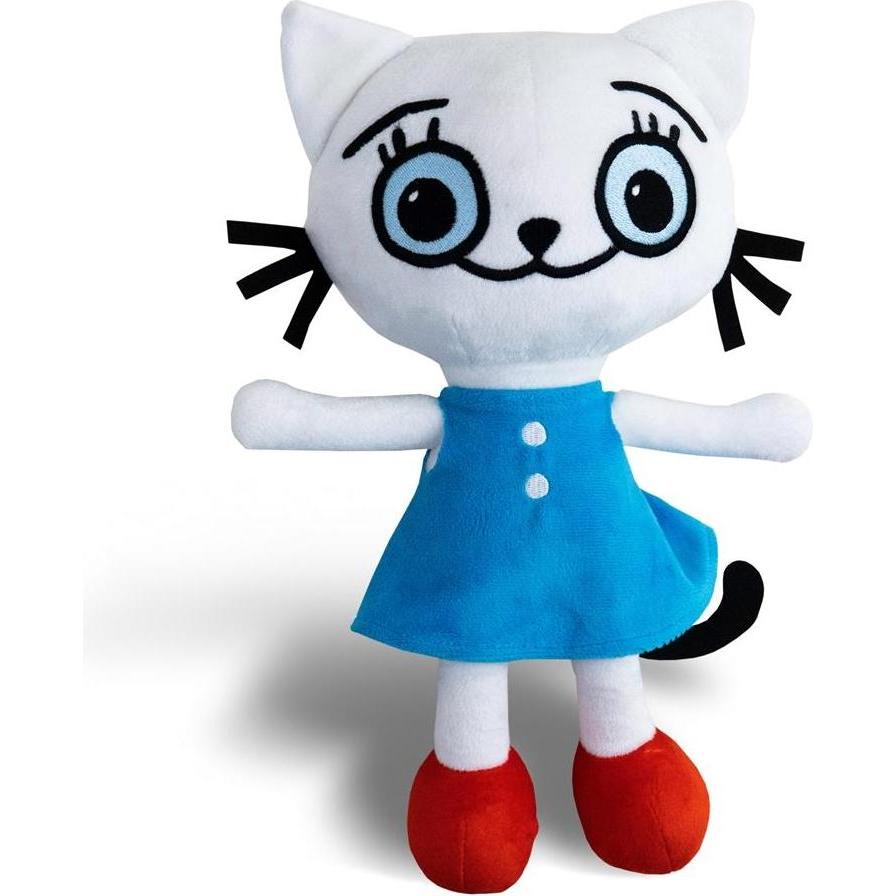 Media Famiglia Kitty Gatto mascotte Giocattolo carino originale 30 cm