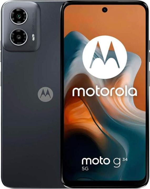 Produktbild Motorola Moto G34 (128 GB, Charcoal Black, 6.50", Dual SIM, 5G)