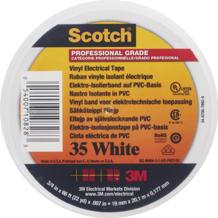 Actual product image 3M Insulating tape SCOTCH35 vinyl 19mm 20m (19 mm)