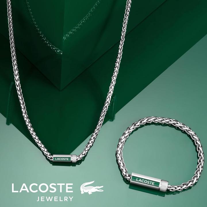 Actual product image Lacoste Stylish steel necklace Spelt 2040340 (Stainless steel)