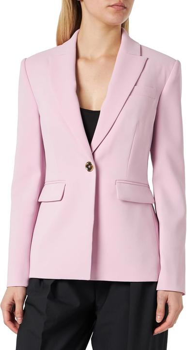 Actual product image Pinko Humahuaca Women's Crepe Stretch Jacket with Metal Button (36)