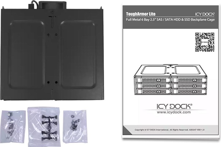 Actual product image Icydock ICY Dock ToughArmor MB608SP-B