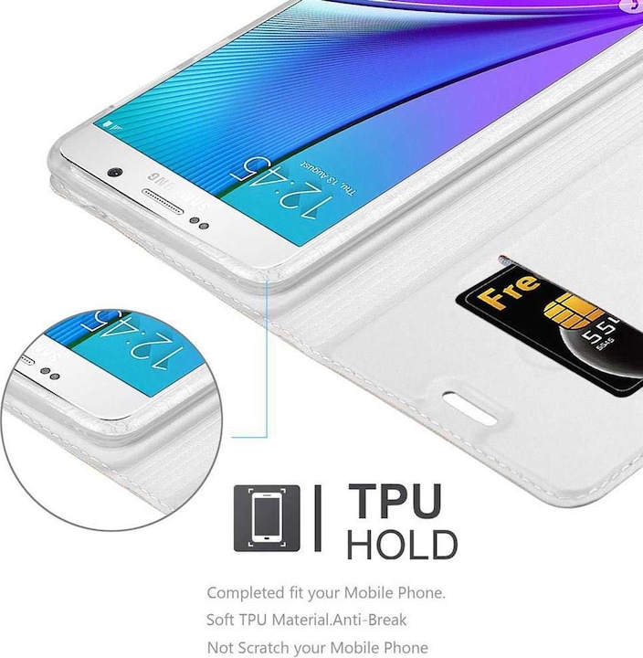Actual product image Cadorabo Book Classy Style Cover (Samsung Galaxy Note 5)