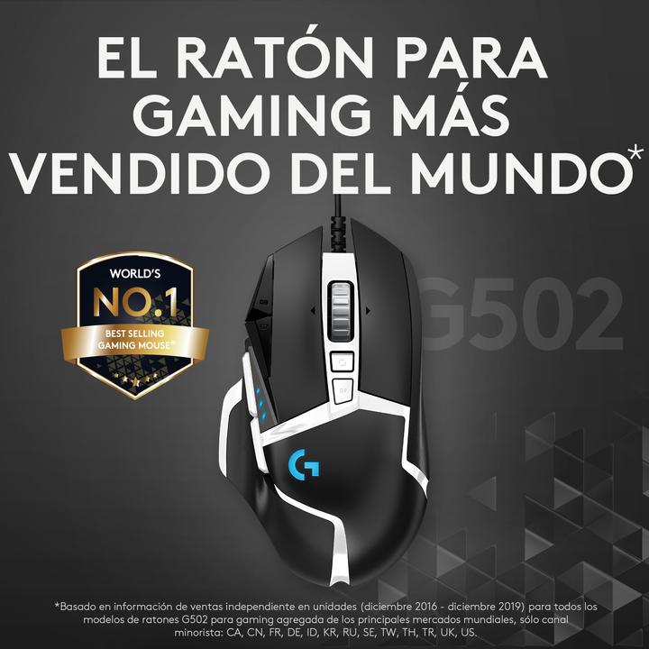 Actual product image Logitech G G502 Hero (Cable)