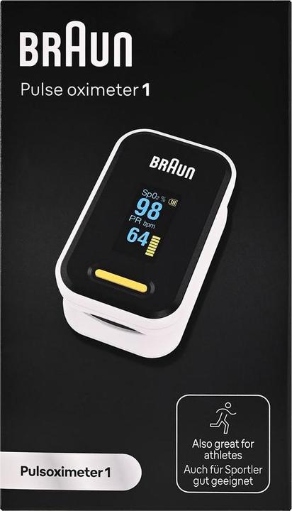 Actual product image Braun Pulse oximeter 1